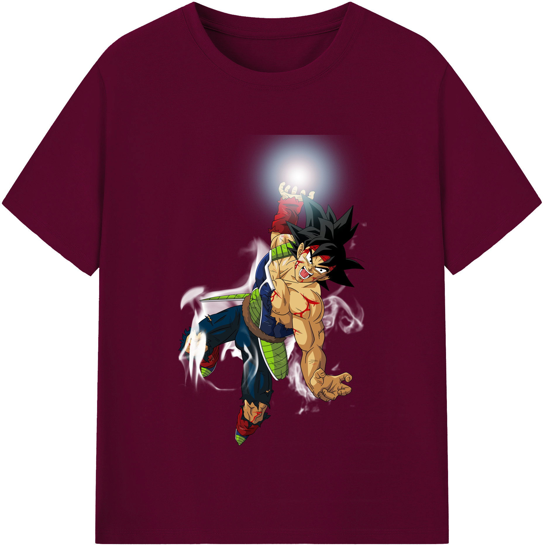 （画像用） ドラゴンボール バーダック DRAGON BALL Burdock レディースカジュアルプリントTシャツ（綿100％）